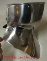 Bevor, circa 1480, Spring Steel (image for) Bevor, circa 1480, Spring Steel