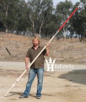 Lance, Hardwood jousting, circa 1400-1550 (image for) Lance, Hardwood jousting, circa 1400-1550