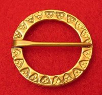 Brooch, Bronze, Annular, Punched (image for) Brooch, Bronze, Annular, Punched