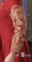 Sleeves, Ladies, 15th C. Damask or Brocade (image for) Sleeves, Ladies, 15th C. Damask or Brocade