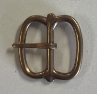 Buckle, Bronze, Spectacle, 1" (image for) Buckle, Bronze, Spectacle, 1"