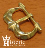 Buckle, Bronze, Ulrich Busch Effigy, 1-1/8" (image for) Buckle, Bronze, Ulrich Busch Effigy, 1-1/8"