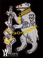 Badge, Livery, Earl of Warwick, Bear and Ragged Staff (image for) Badge, Livery, Earl of Warwick, Bear and Ragged Staff