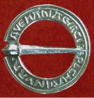 Brooch, Devotional annular 'Ave Maria', 13th century (image for) Brooch, Devotional annular 'Ave Maria', 13th century