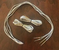 Laces, linen arming, 52" (2 pack) (image for) Laces, linen arming, 52" (2 pack)