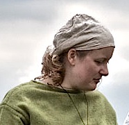 Headscarf, Dark Ages (image for) Headscarf, Dark Ages